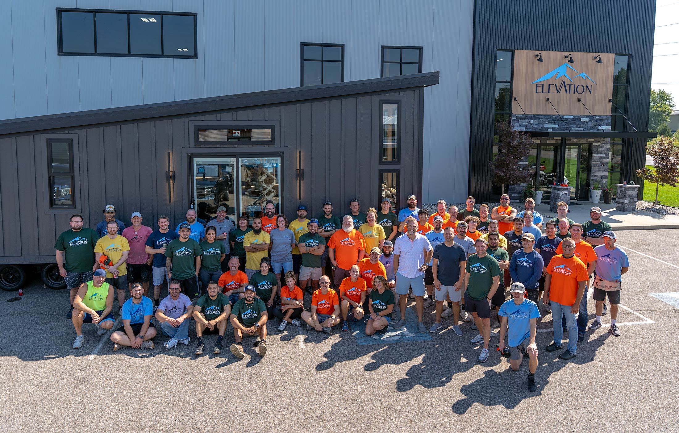 Employees at Elevation Park Models